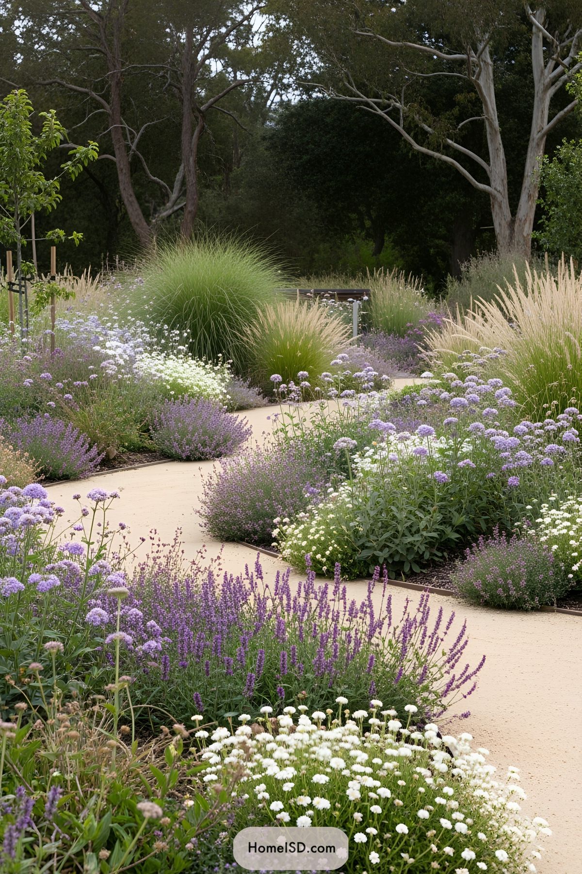 Dry garden: designing a drought-resistant bed